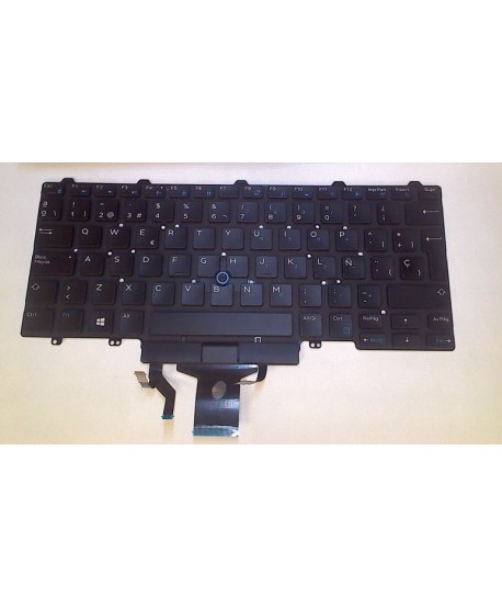 Dell Teclado 06vtcp Español Qwerty Latitude E7450 E5450 3340 E7250 06vtcp Refused 0021